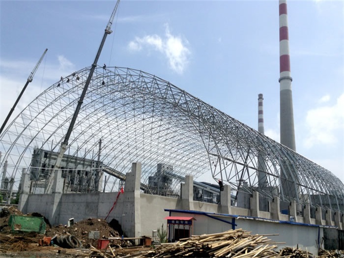 漳州煤机油桶翘工程网架